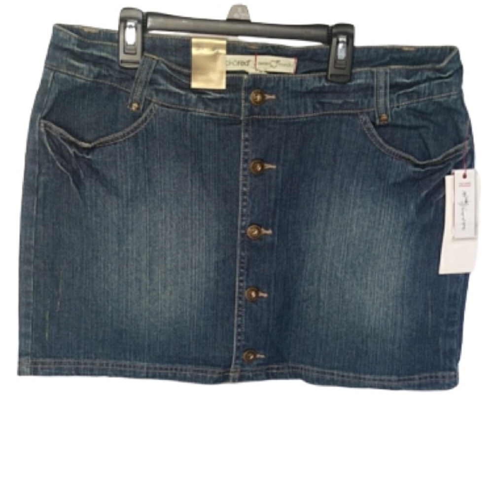 Miniskirt  jean ecko red. SZ 13.